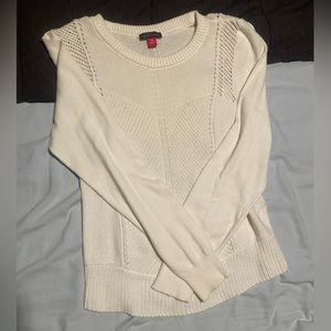Medium petite white sweater